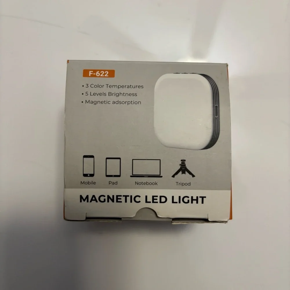 Smartphone Clip-On LED Light - Black